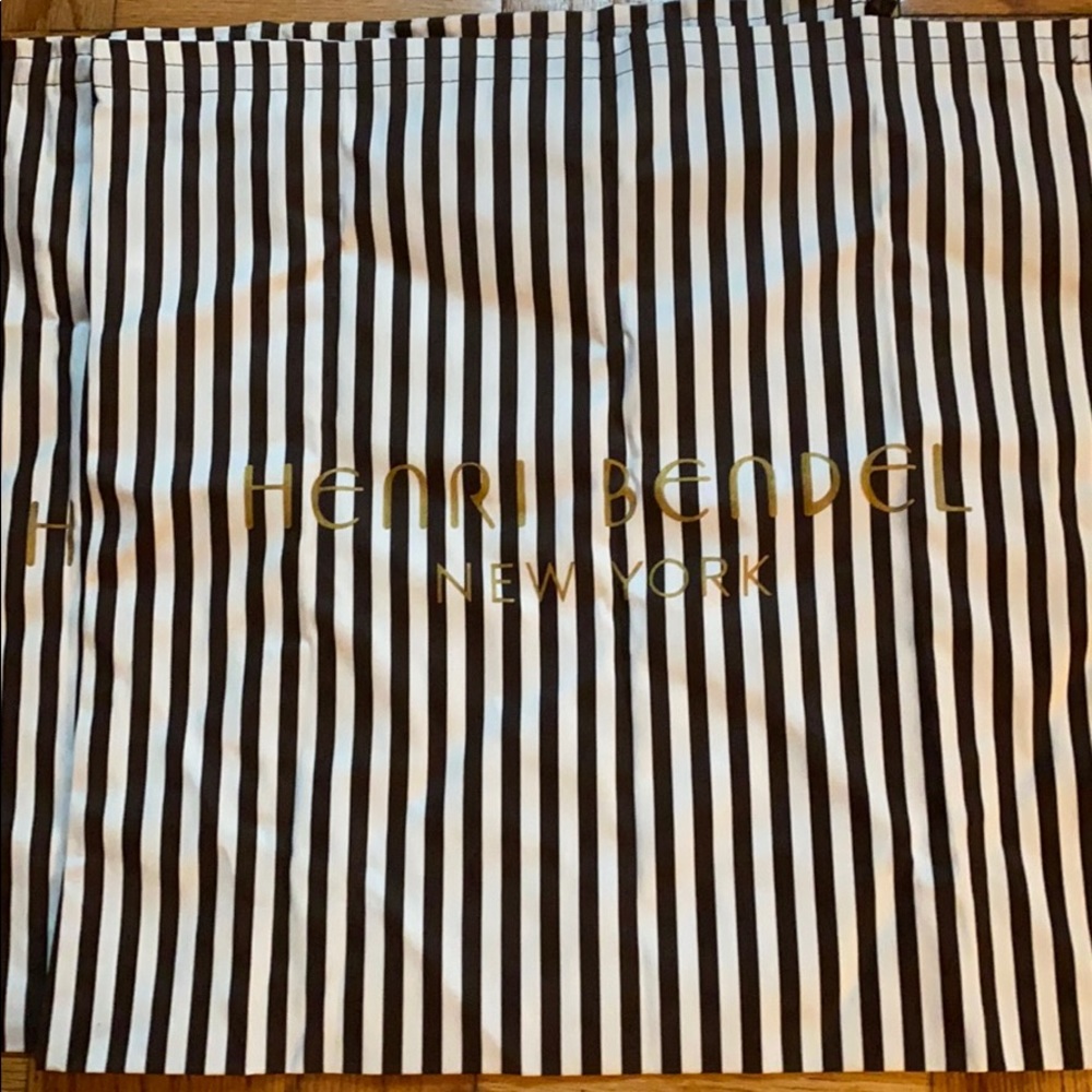 One Henri Bendel dust bag 15x16.5 in